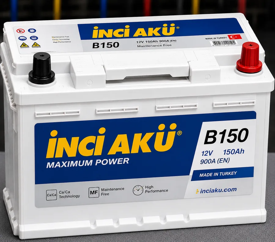 B150 | Inci Aku - Turkey - 150Ah - white