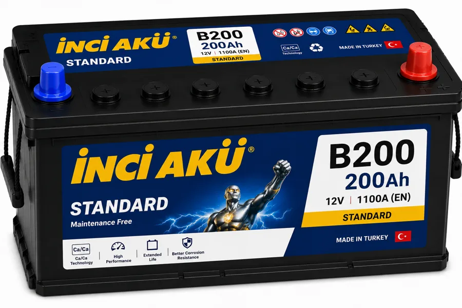 B200 | Inci Aku - Turkey - 200Ah
