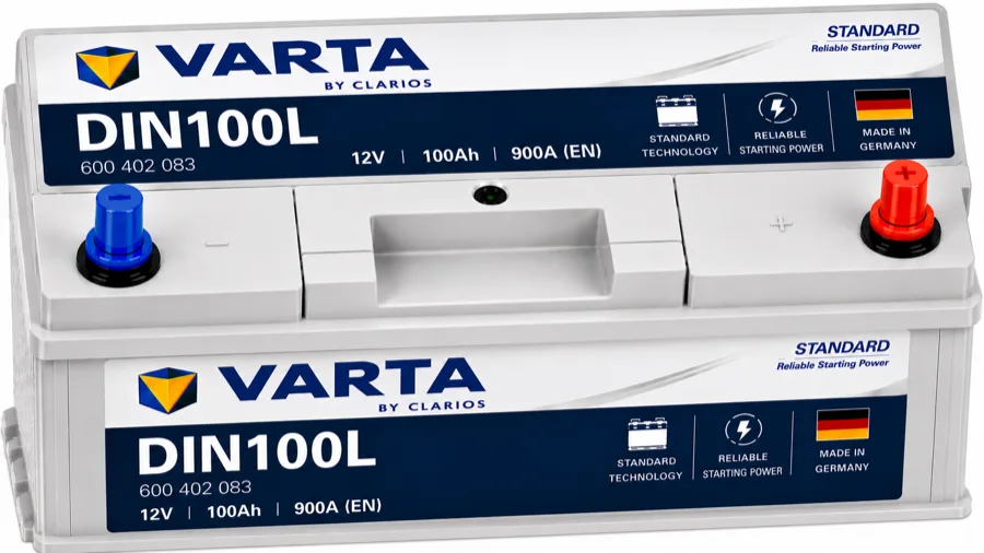 DIN100L | Varta - German - 100Ah
