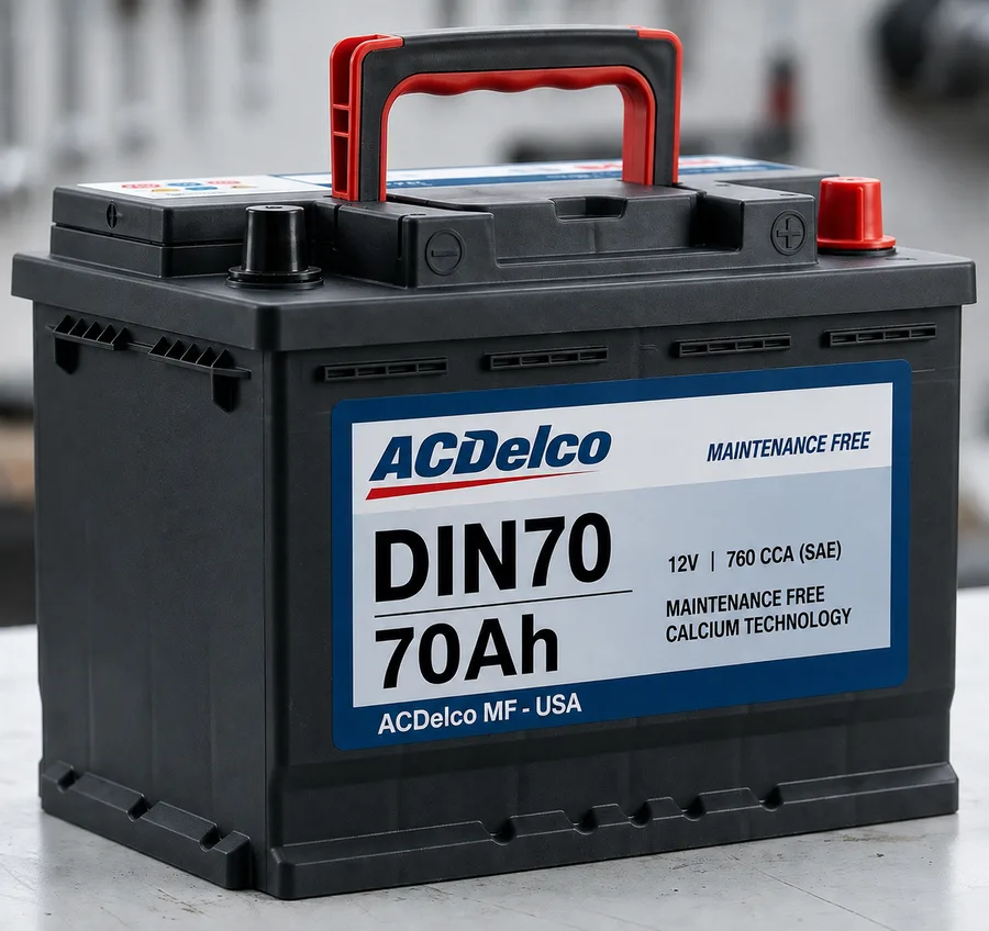 DIN70 | ACDelco MF - USA - 70Ah