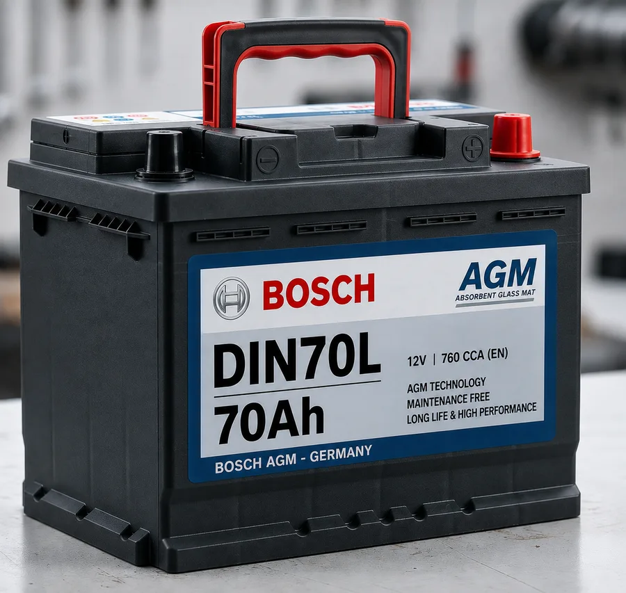 DIN70L | Bosch AGM - Germany - 70Ah