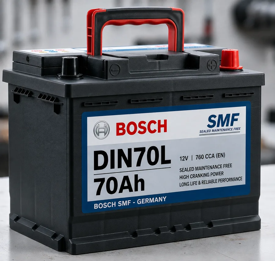 DIN70L | Bosch SMF - Germany - 70Ah
