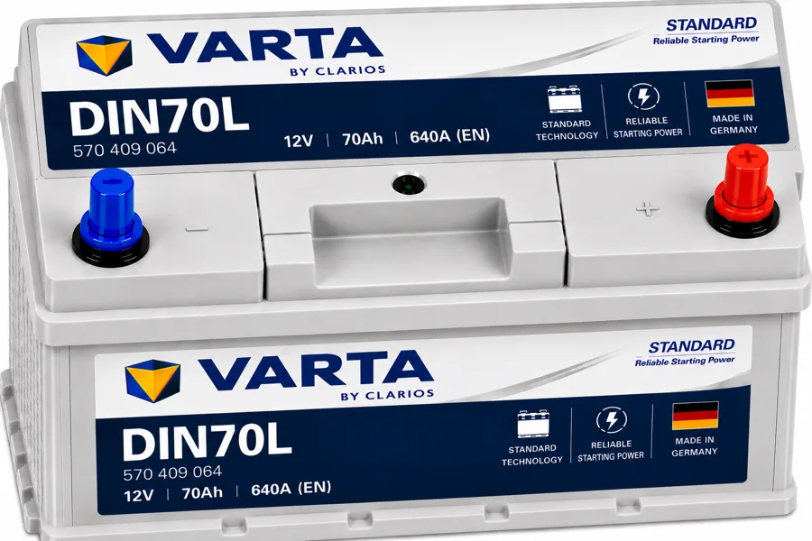 DIN70L | Varta - German - 70Ah