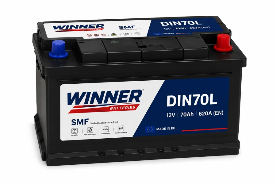 DIN70L | Winner SMF - EU - 70Ah