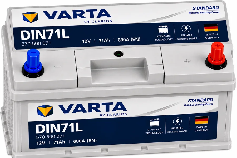 DIN71L | Varta - German - 71Ah