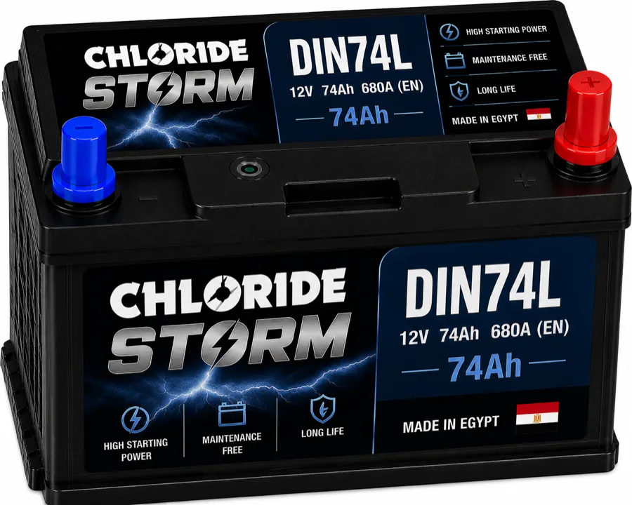 DIN74L | Chloride Storm - Egypt - 74Ah