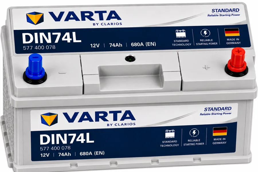DIN74L | Varta - German - 74Ah