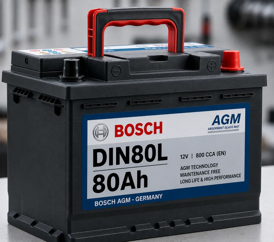 DIN80L | Bosch AGM - Germany - 80Ah