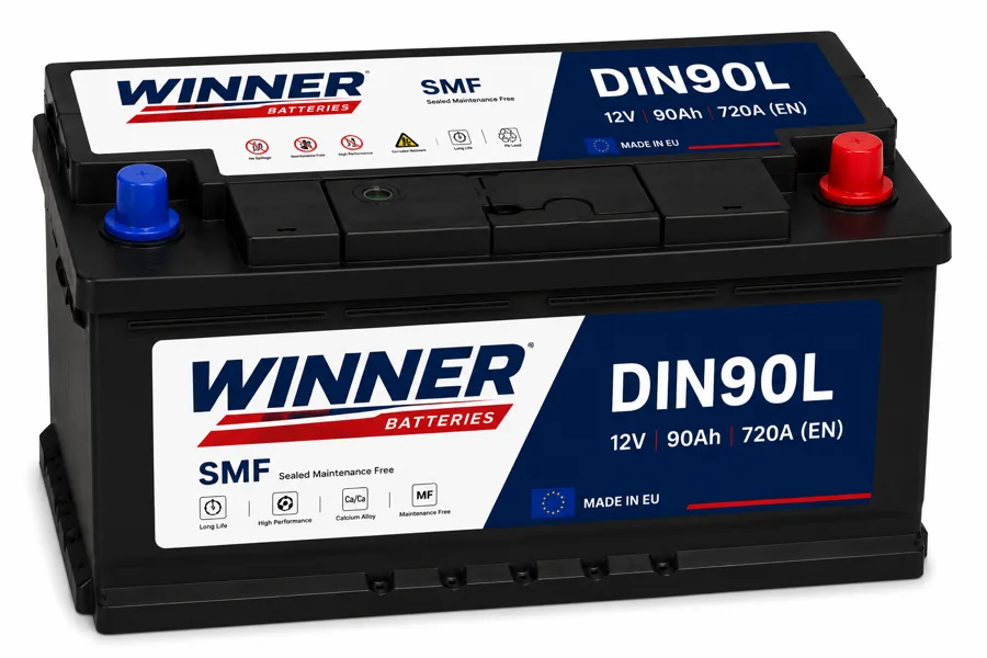 DIN90L | Winner SMF - EU - 90Ah