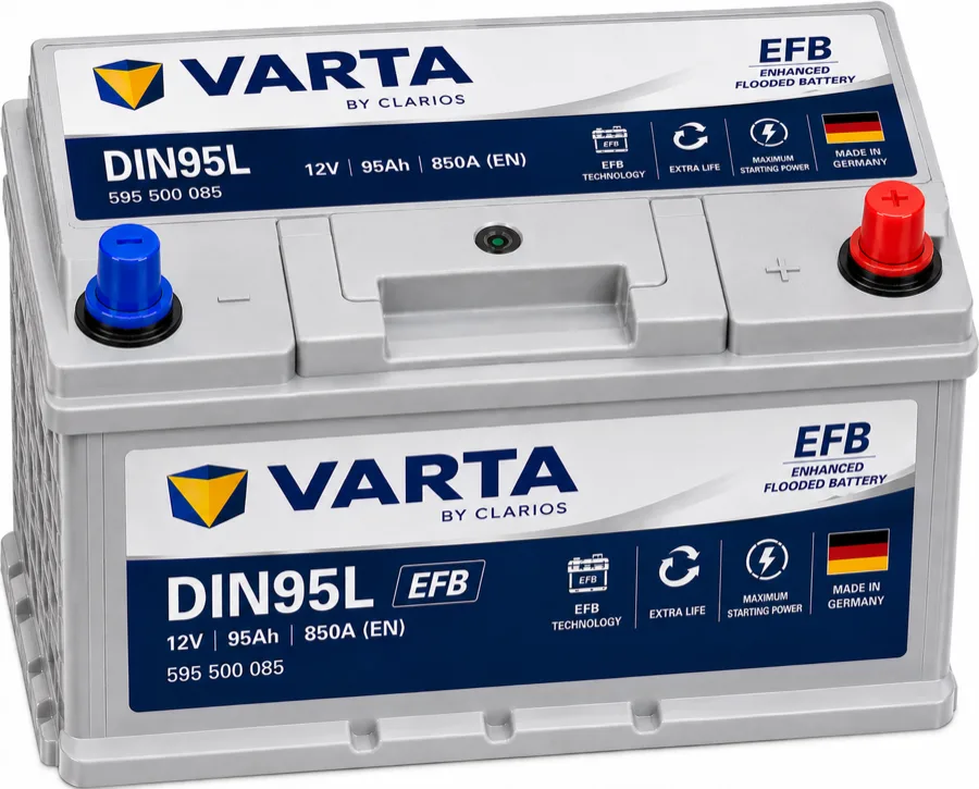 DIN95L | Varta EFB - German - 95Ah
