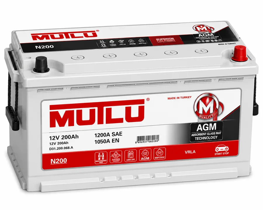 N200 | Mutlu - Turkey - 200Ah
