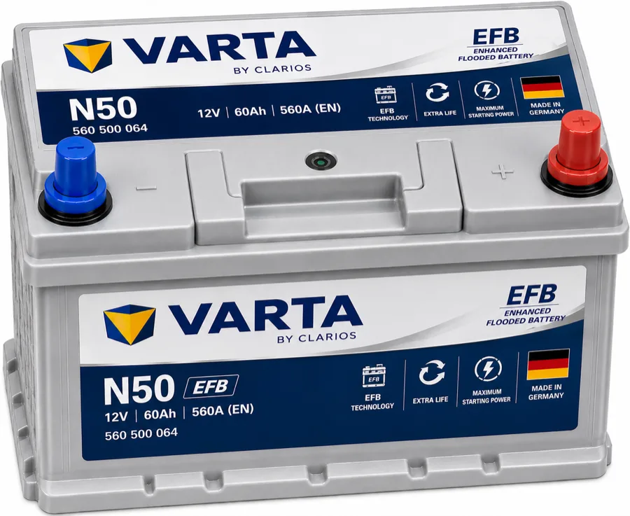 N50 | Varta EFB - German - 60Ah - Standard