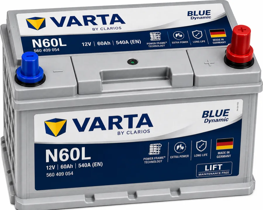 N60L | Varta - German - 60Ah - Lift