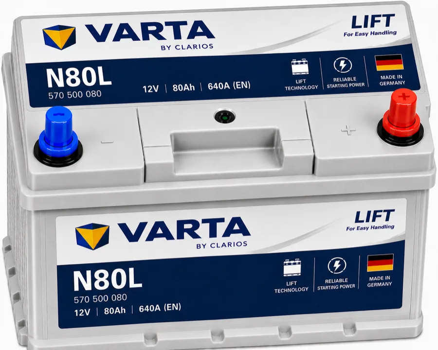 N80L | Varta - German - 80Ah - Lift