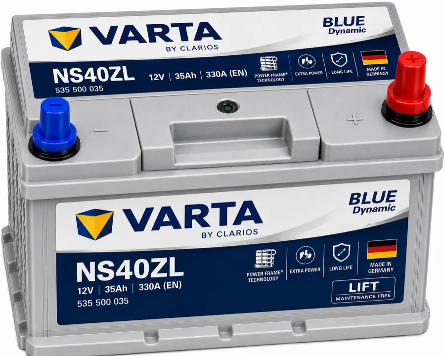 NS40ZL | Varta - German - 35Ah - Lift