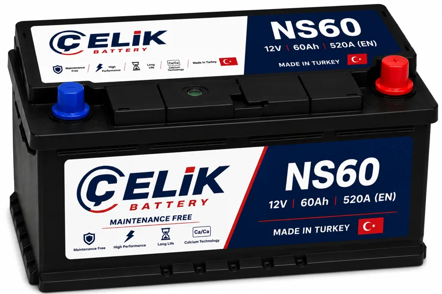 NS60 | Celik - Turkey - 60Ah