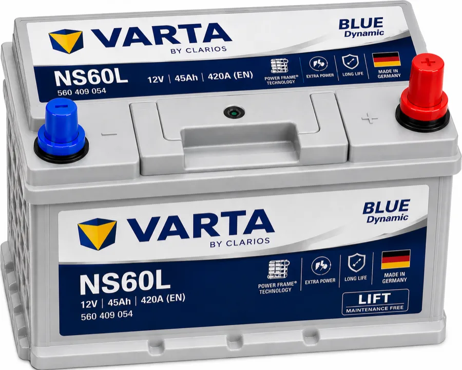 NS60L | Varta - German - 45Ah - Lift