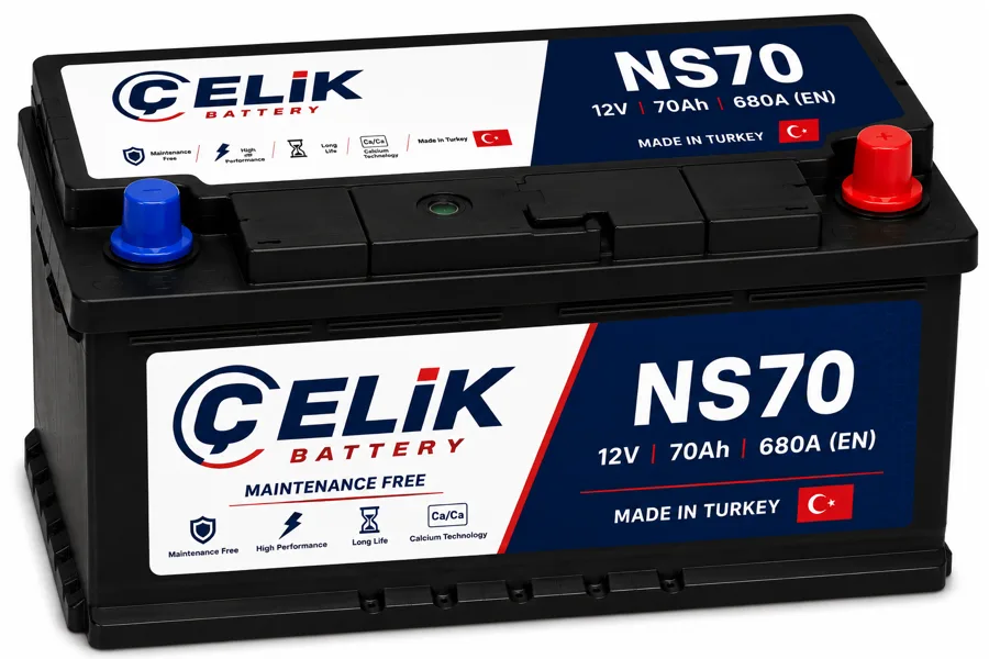 NS70 | Celik - Turkey - 70Ah