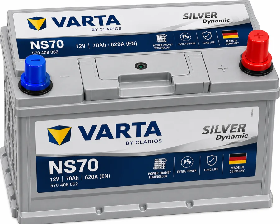 NS70 | Varta - German - 70Ah - Standard