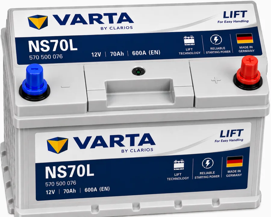 NS70L | Varta - German - 70Ah - Lift