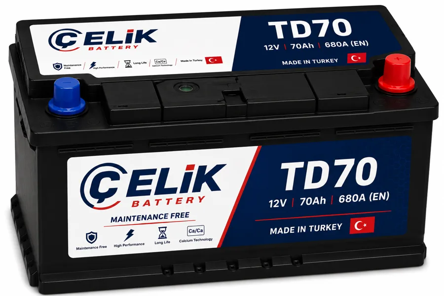 TD70 | Celik - Turkey - 70Ah
