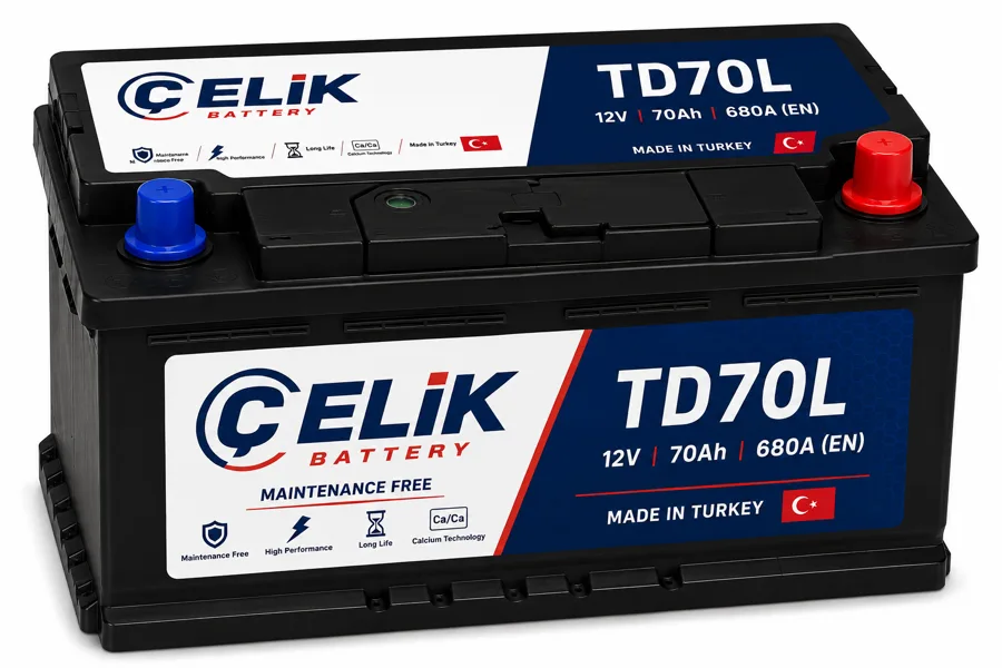 TD70L | Celik - Turkey - 70Ah