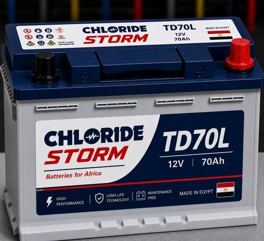 TD70L | Chloride Storm - Egypt - 70Ah